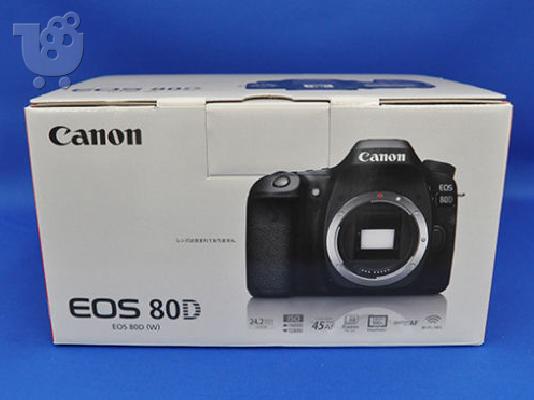 PoulaTo: Canon EOS 80D φωτογραφική μηχανή DSLR (σώμα μόνο)